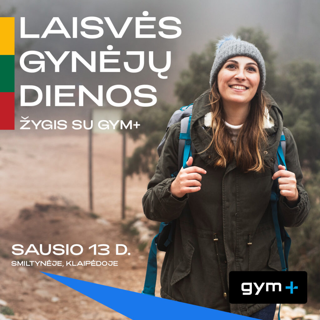 Laisvės gynėjų dienos žygis su Gym+