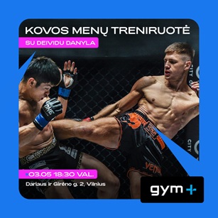 MUAY THAI treniruotė su Deividu Danyla