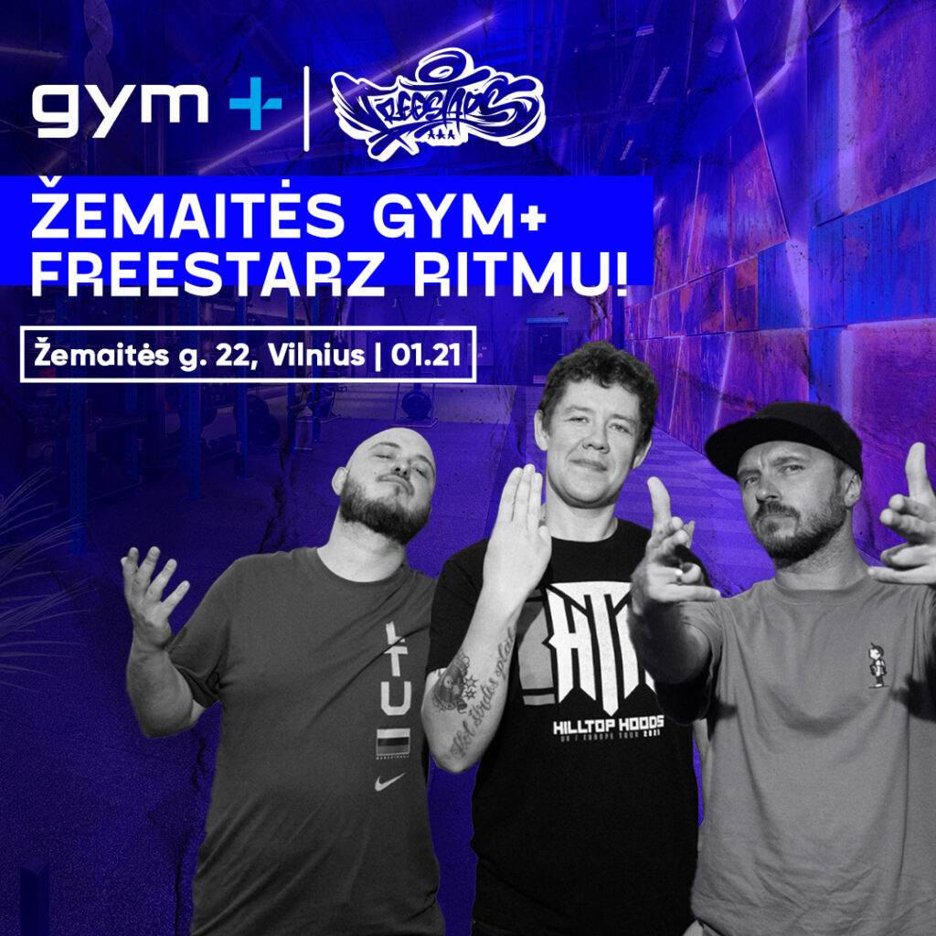 ŽEMAITĖS GYM+ FREESTARZ RITMU!